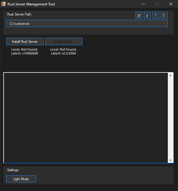 RSMT View with Selected Directory